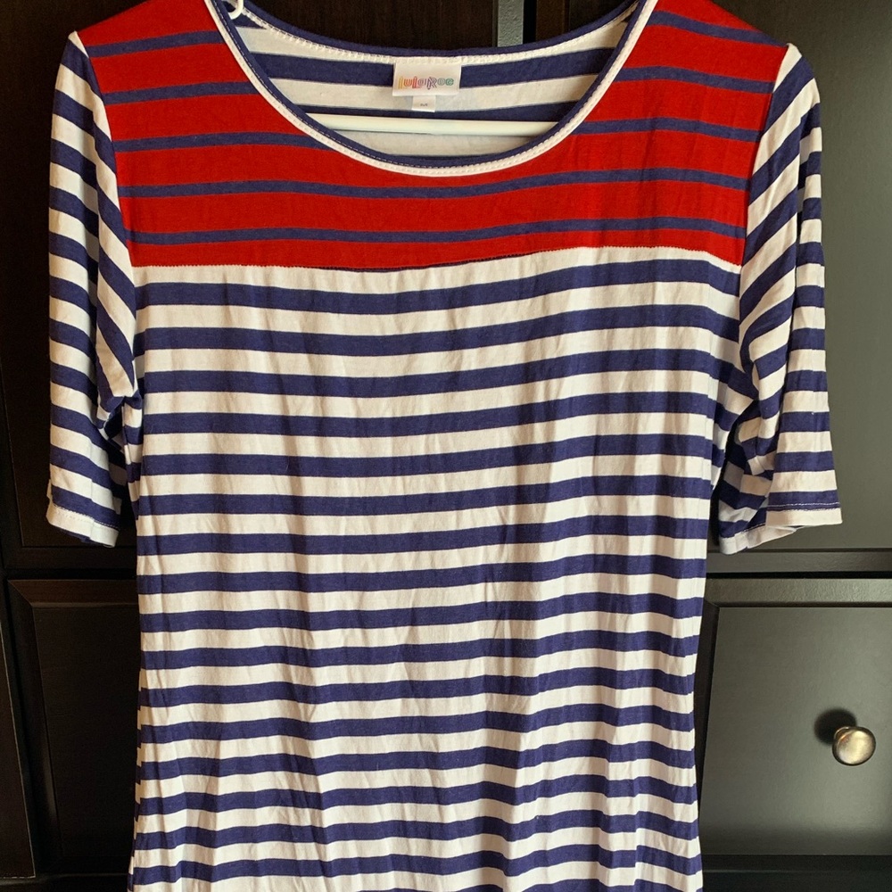 Lularoe Julia dress, Perfect for the 4th!!